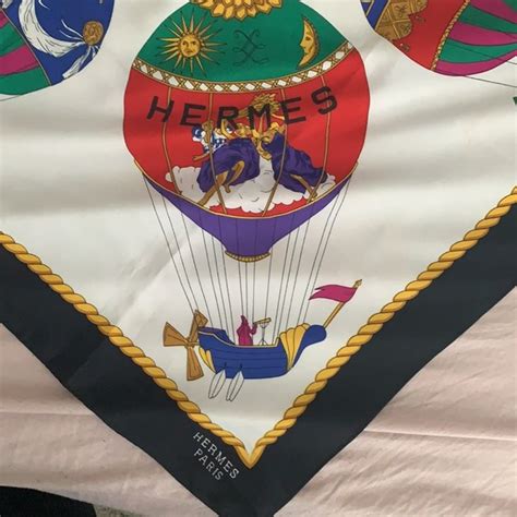 cotton hermes scarf|hermes scarf balloon hot air.